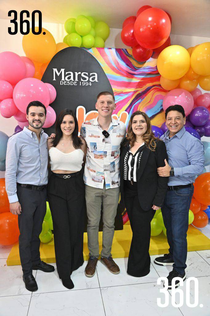 $!Juan Carlos Infante, Lorena Martínez, Alex Fernández, Lorena de Peña y José Alfredo Martínez.