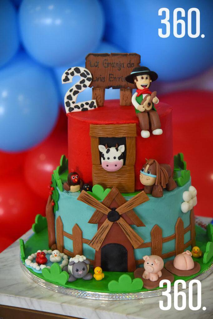 $!Pastel de cumpleaños.