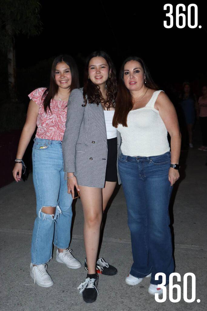 $!Regina Gloria, Sofía Gloria y Erika de Gloria.