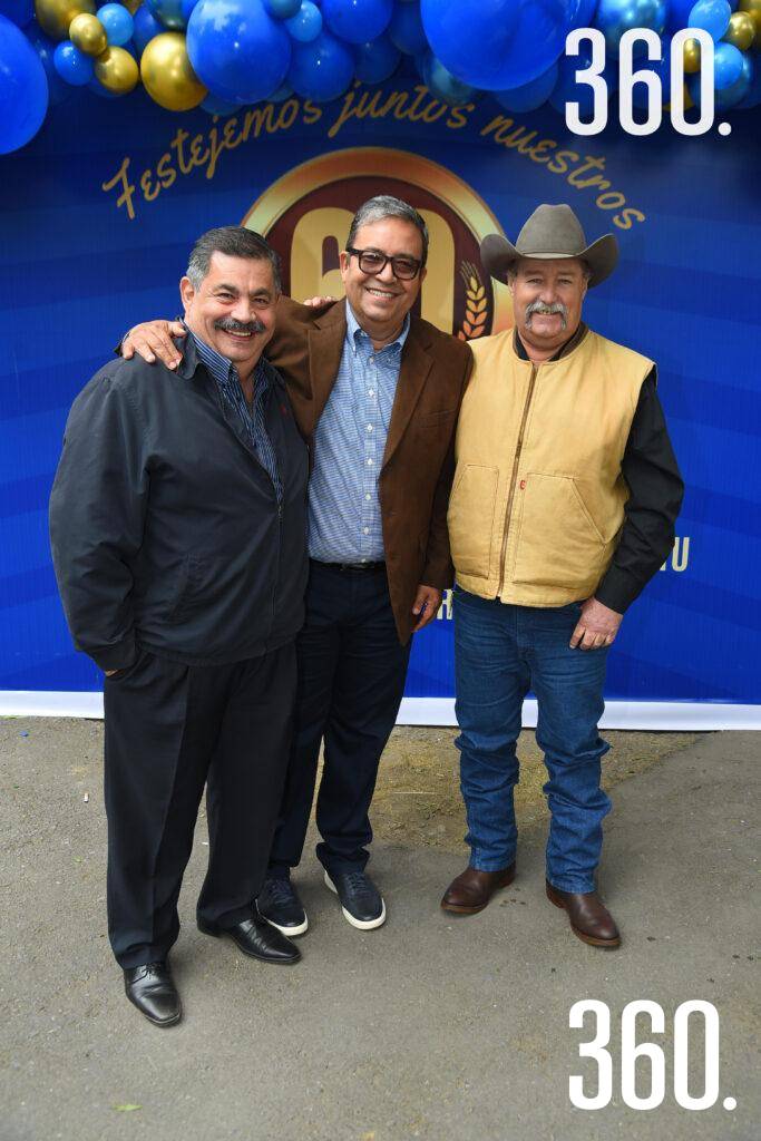 $!Eduardo Prado, Gabriel Rodríguez y Ricardo Montelongo.