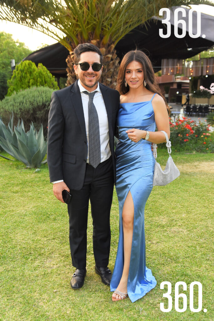 $!Ángel Espinosa y Regina Goyarzu.