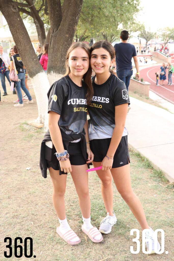 $!Inés María Valdés y Valeria Garza.
