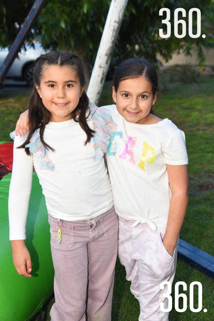 $!Carlota Espinoza y Luciana Cruz.