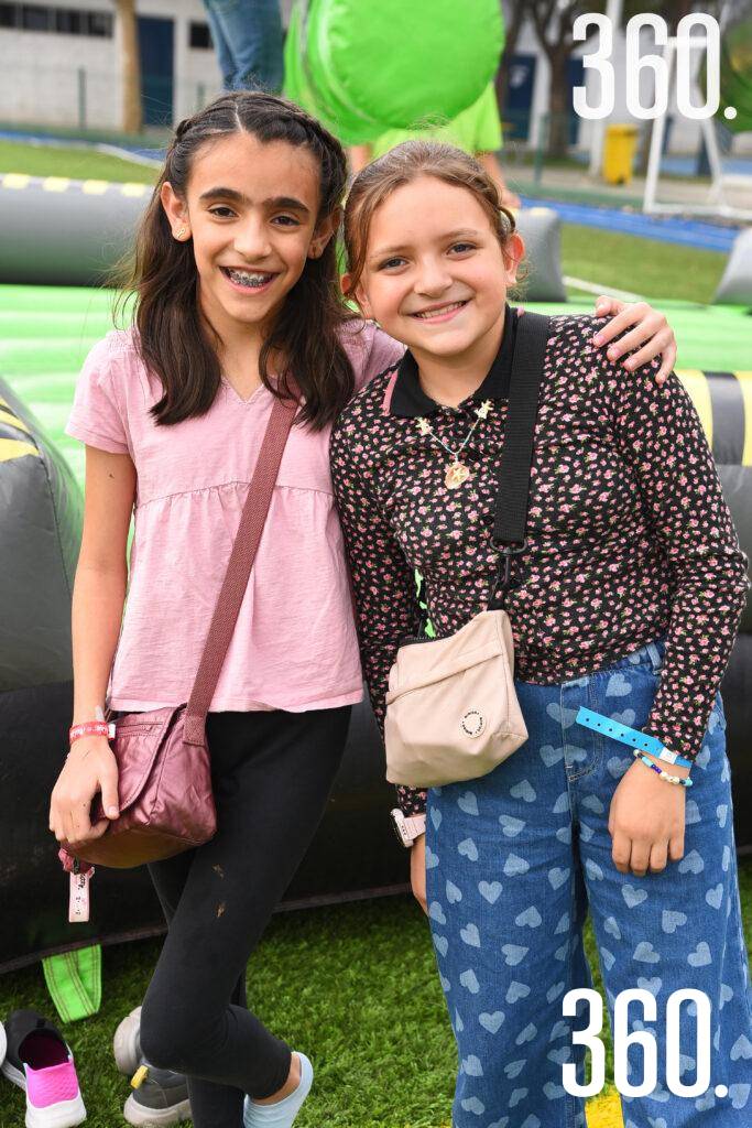 $!Regina Hernández y Daniela Villalobos Barajas.