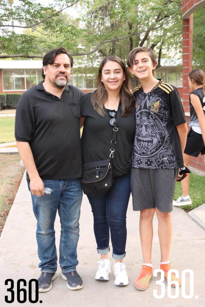 $!Federico Reséndiz, Tali Medina y Federico Reséndiz.