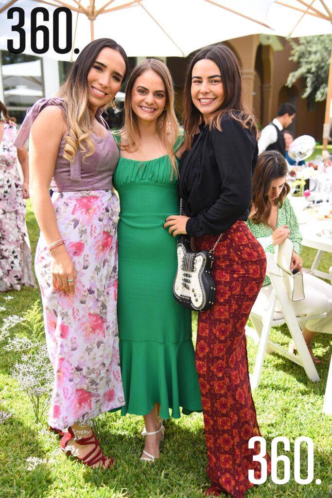 $!Elisa Acosta, Ana Carla Villarreal y Mariel Dávila.