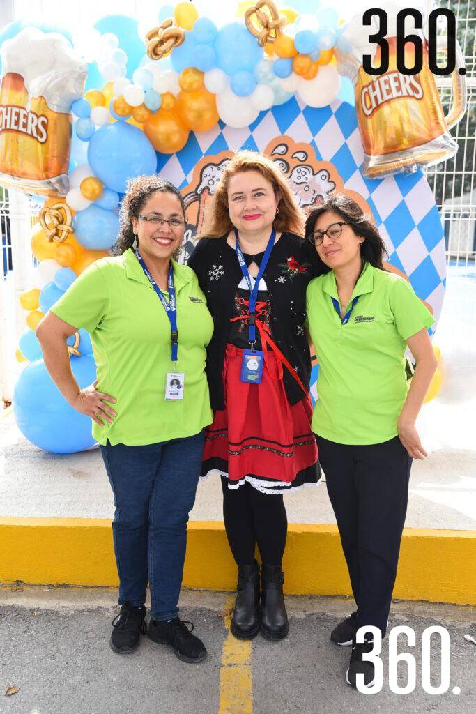 $!Cynthia Sifuentes, Eva Leistenschneider y Lidia Lara.