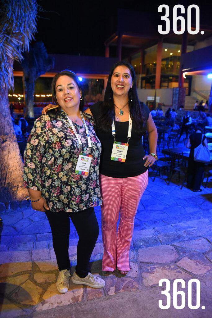 $!Silvia Palomares y Yolanda de la Tejera.