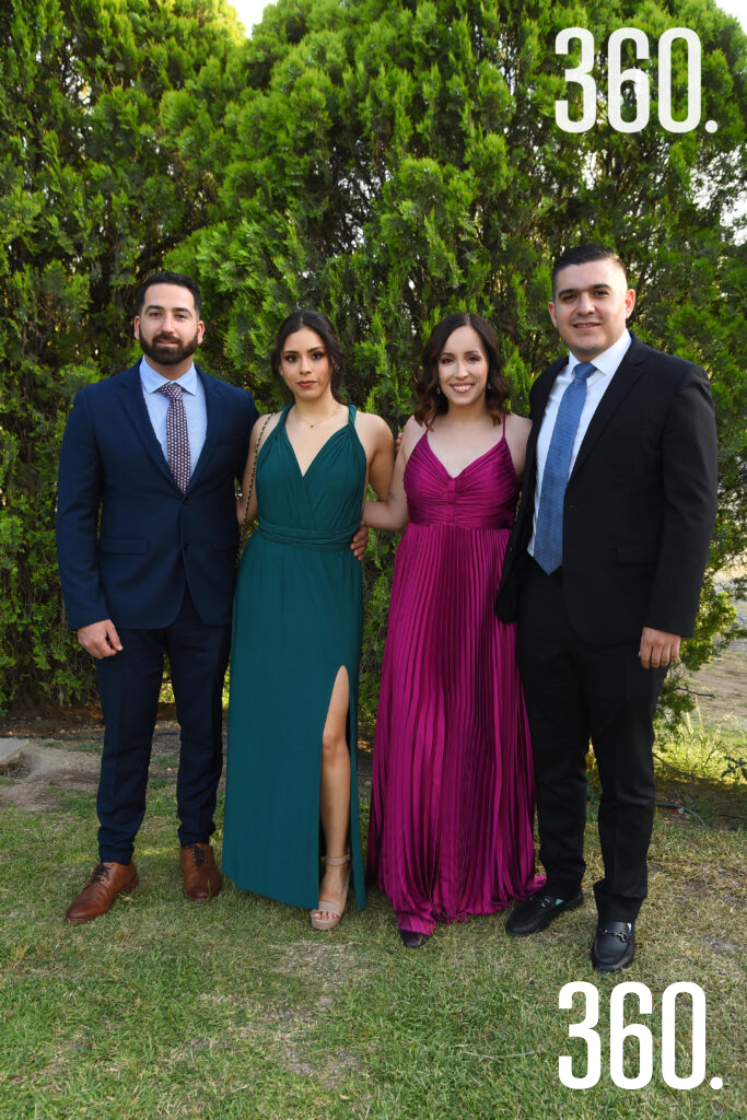 $!Charvel Azzi, Marissa Guzmán, Mónica Benavides y Humberto Salas.
