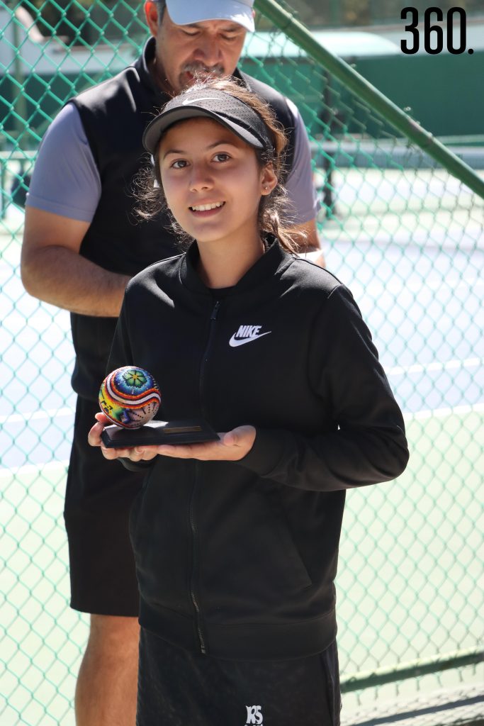 $!Sofía Leza, finalista 12 años femenil.