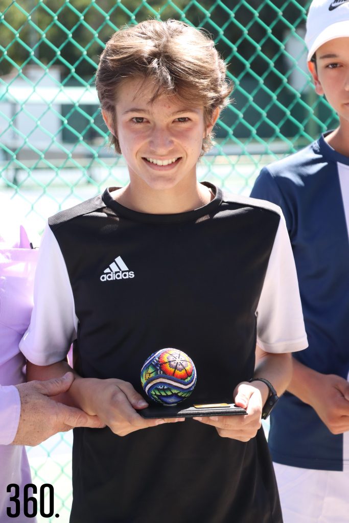 $!Agustín Burroni, campeón 16 años varonil.