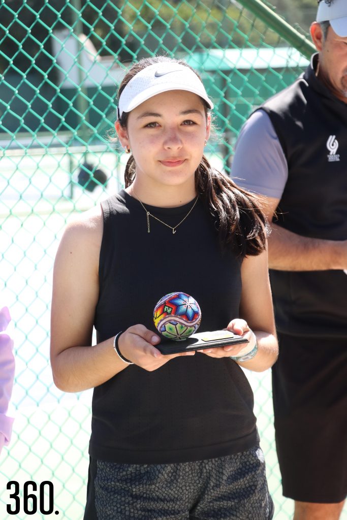 $!Valeria Andueza, finalista 14 años femenil.