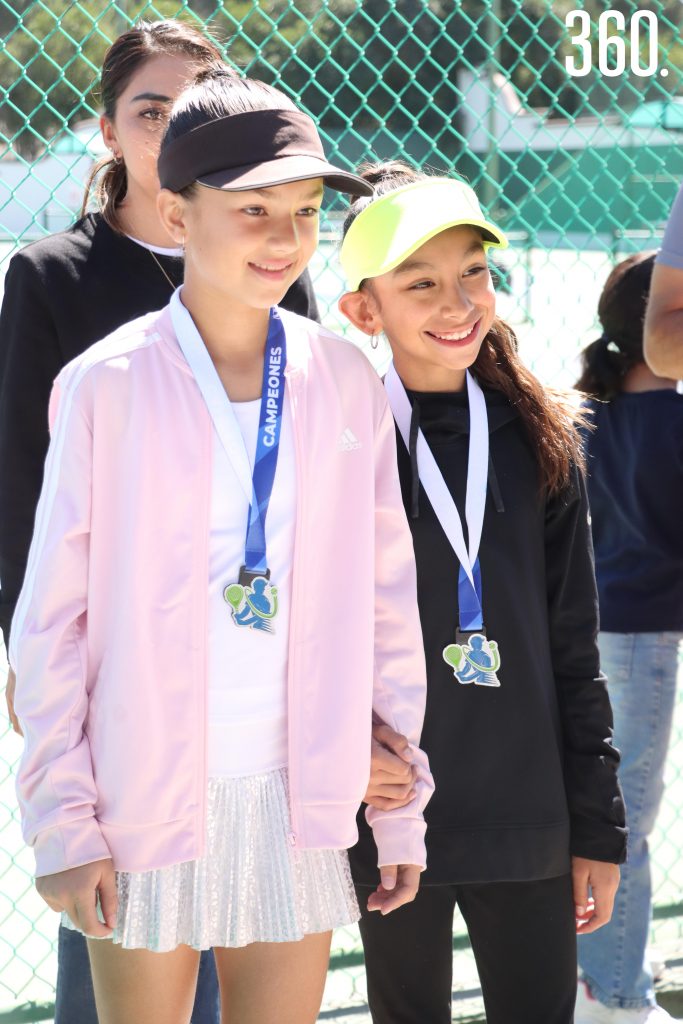 $!Catalina Pimentel y Natalia Bernal, campeonas 12 años femenil.