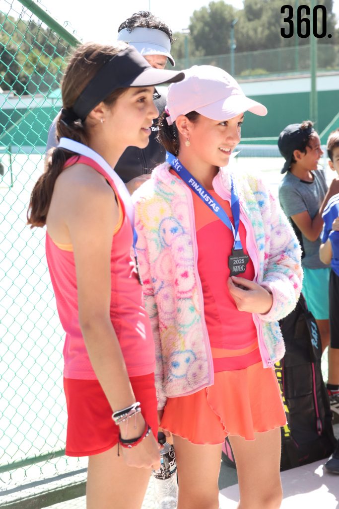 $!Cristina Benavente y Nelda Valdés, finalistas 12 años femenil.