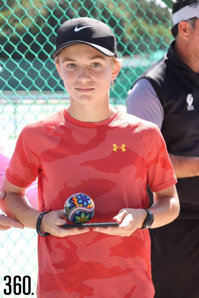 $!Ignacio Burroni, campeón 18 años varonil.