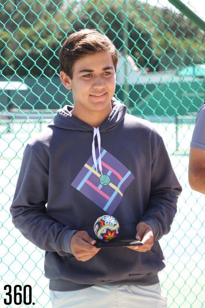 $!Roberto del Bosque, finalista 18 años varonil.