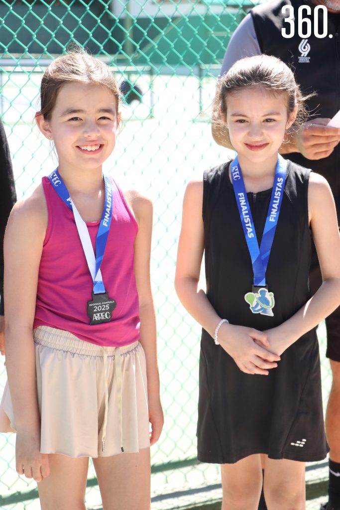 $!Ivanna Gracia y Roxana Tamez, finalistas 10 años femenil.