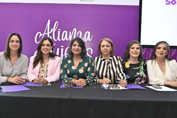 Ana Cristina Gracia, Rebeca Boone, Sandra Cuevas, Claudia Rodríguez, Rebeca Güitrón y Marcela Cabral.