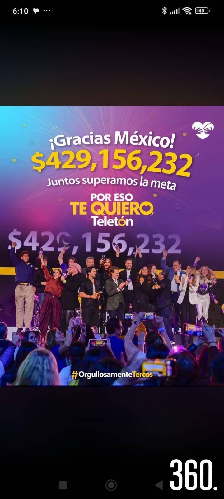 $!Teletón.