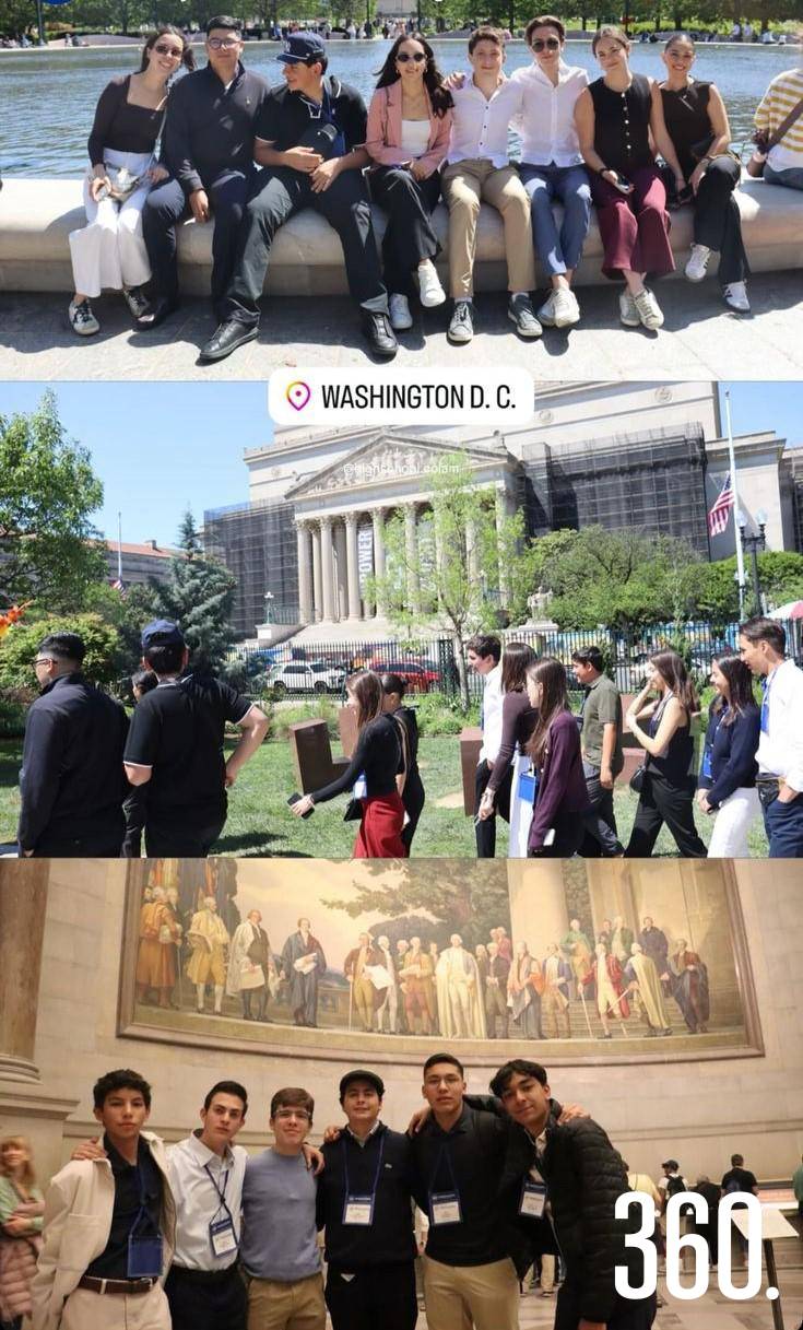$!Visitaron puntos importantes de la historia y cultura de Estados Unidos.