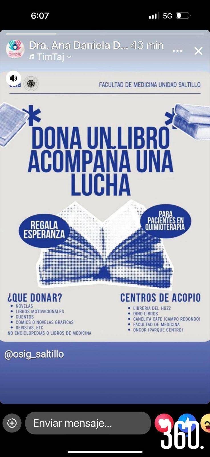 $!Donación de libros.