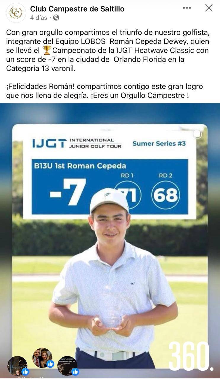 $!Román Cepeda Dewey.