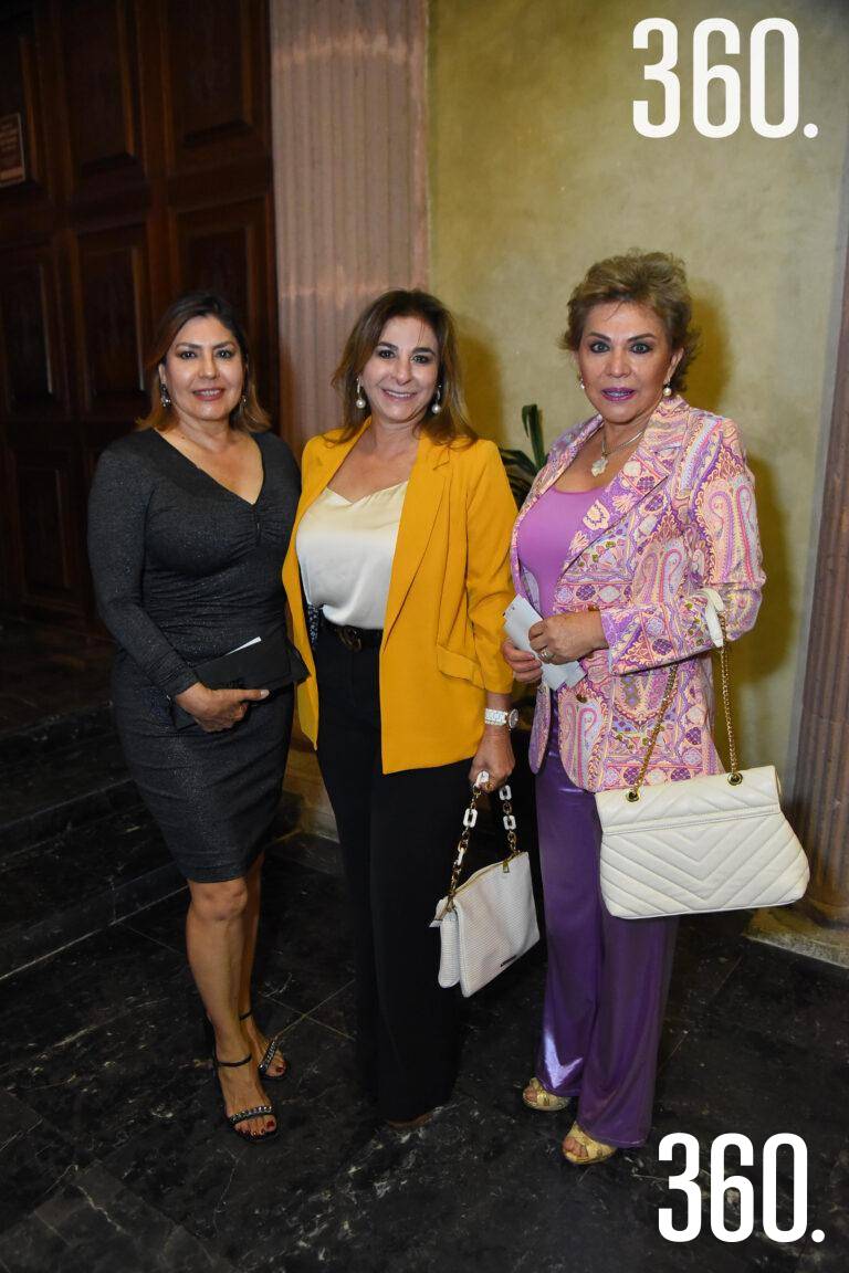 $!Mayela Hernández, Susana Jaidar y Delia Villarreal.
