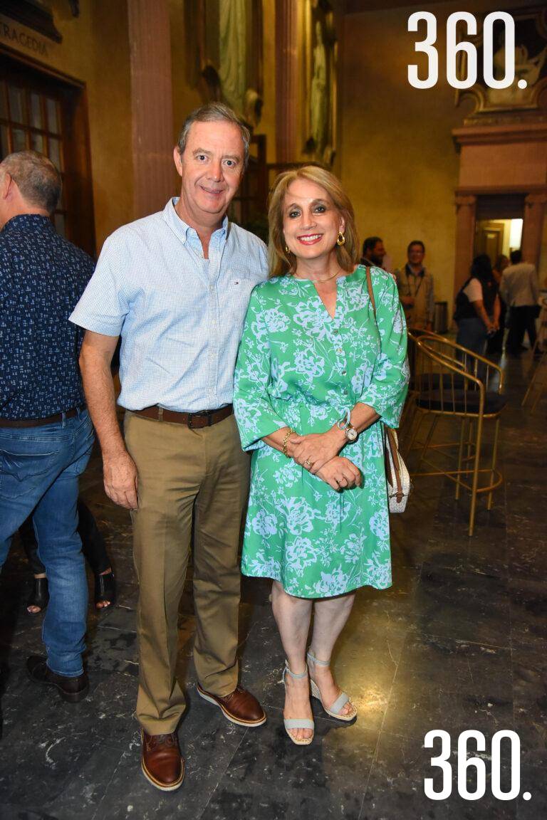 $!Herminio Rodríguez y Gina Lara.