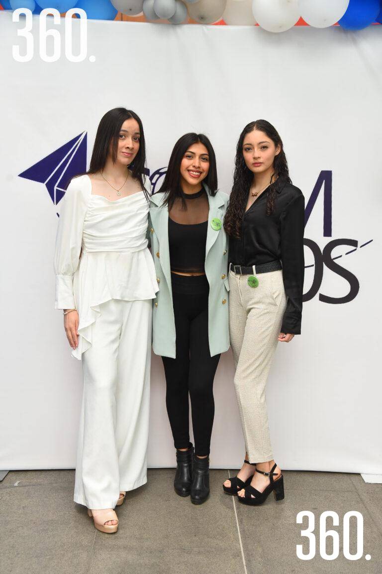 $!Gabriela Vásquez, Regina Rico y Salma Alanís.