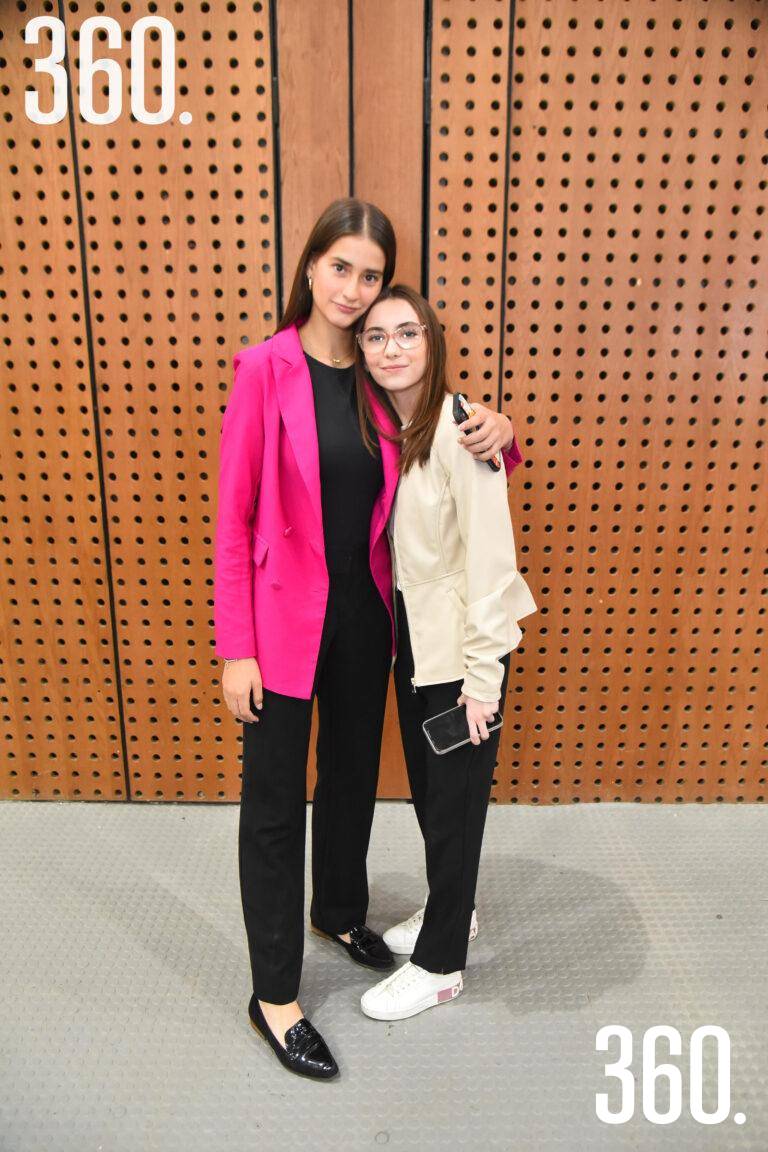 $!Isabela González y Valeria Gentiloni.