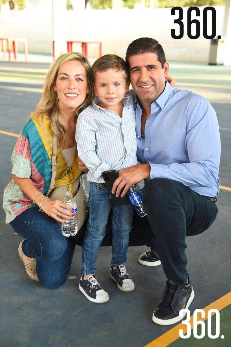 $!Marijose Cesar, Juan Pablo Espinoza y Alberto Espinoza.