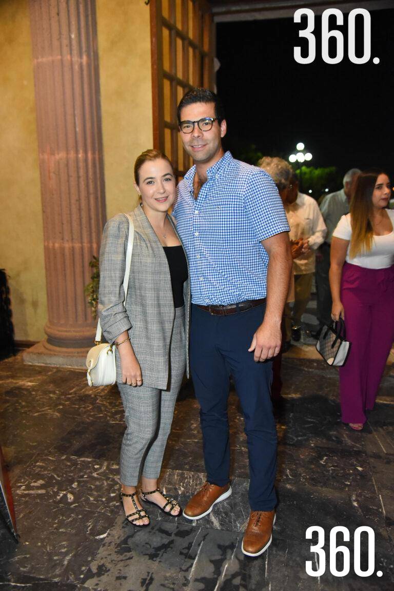 $!Elma Dávila y Jorge del Bosque.