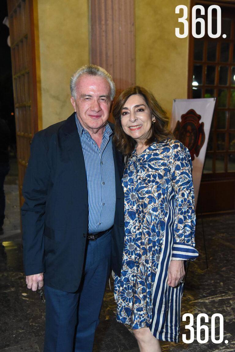 $!Carlos Arizpe y María Elena Saldívar.