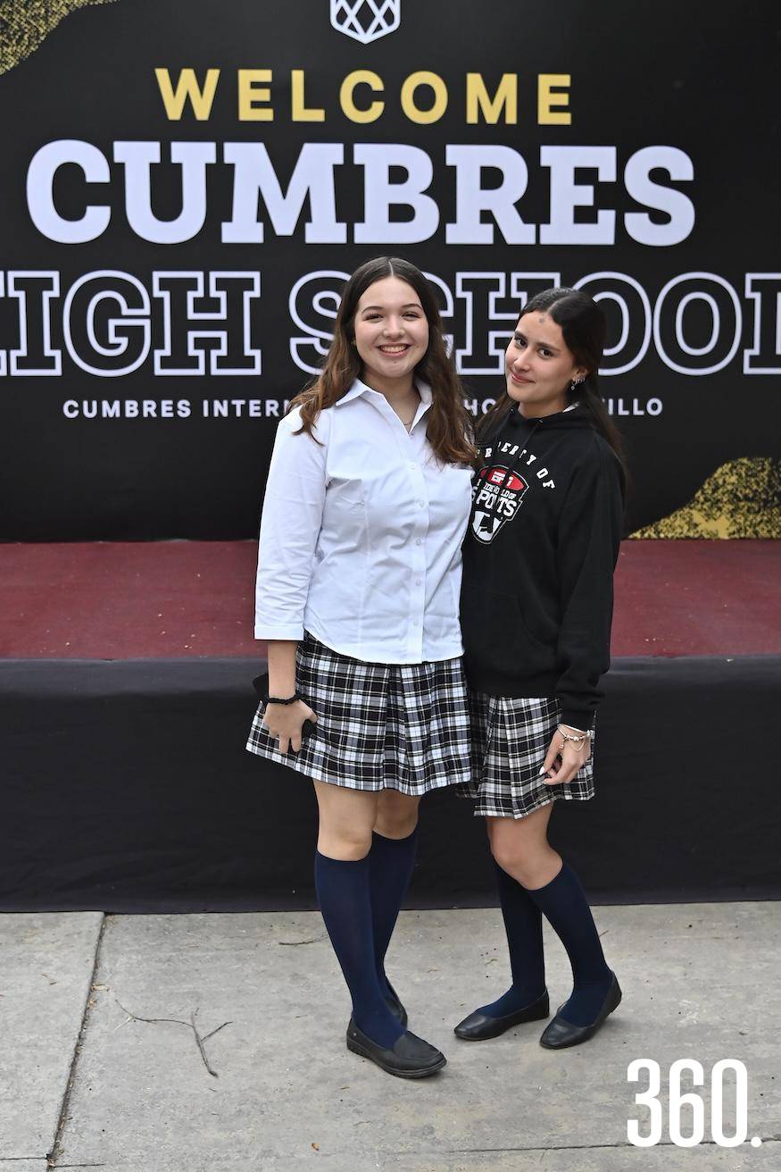 $!Emma Ontiveros e Isabela Kopys.