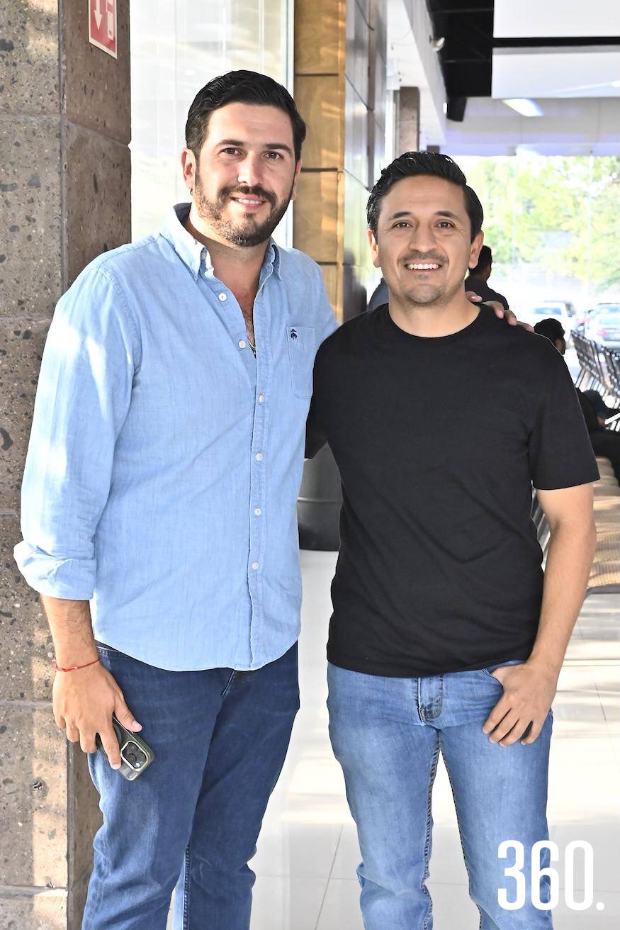 $!Jorge Peart y Florentino Valdés.