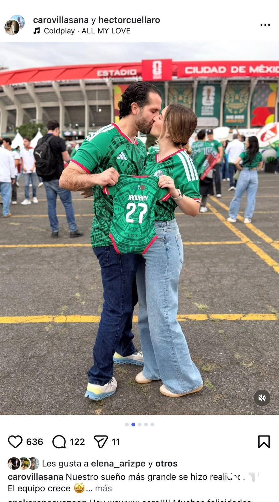 $!Caro Villasana y Héctor Cuéllar.