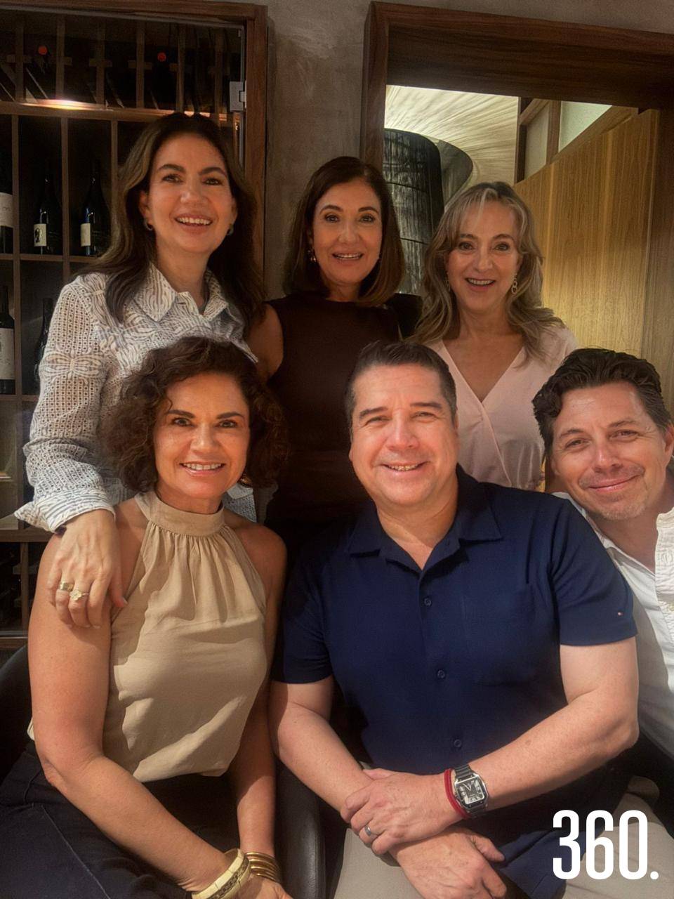$!MAría Pía Fanti, José Antonio Villarreal, Marco Salinas, Rosa Irene Wade, Ana Gabriela Leal y Estela Aguirre.