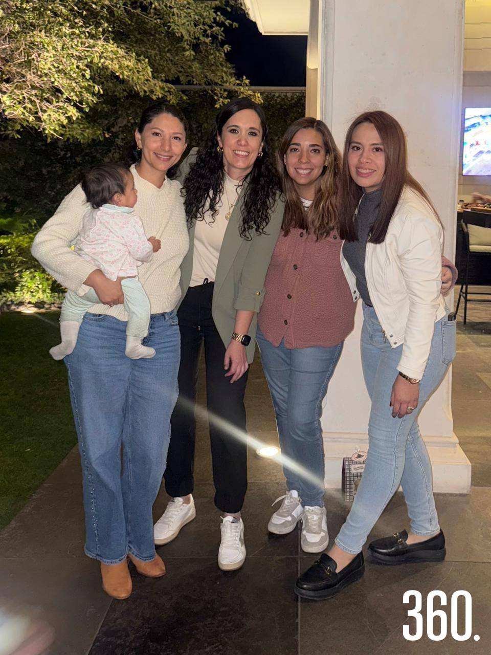 $!Irma Muñiz, Patricia Treviño, Gisell Rosales y Devany Ramírez.