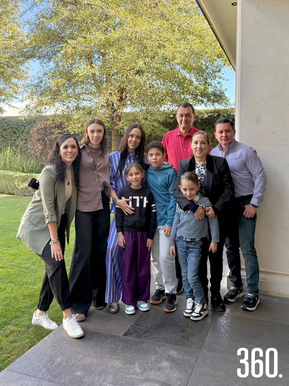 $!Patricia Treviño, Ana Sofía Garza, Lucía Treviño, Miguel Ángel Treviño, Patricia García, Alejandro Garza, Ángela Garza, Patricio Luévano y Luis Garza.