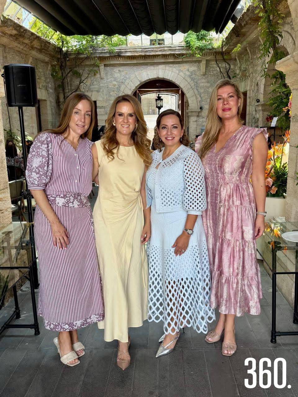 $!Linzay Dewey, Dolores Cárdenas, Abigail Larios y Elyn Gustafson.