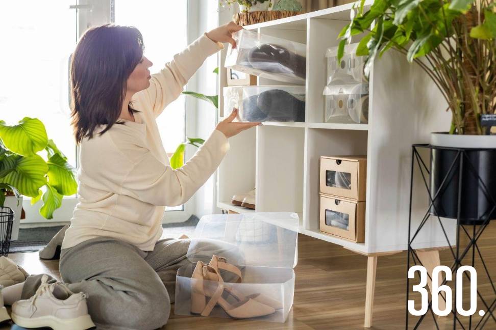 Depurar por espacios, y no todo de golpe, hace que el orden sea más fácil de mantener.