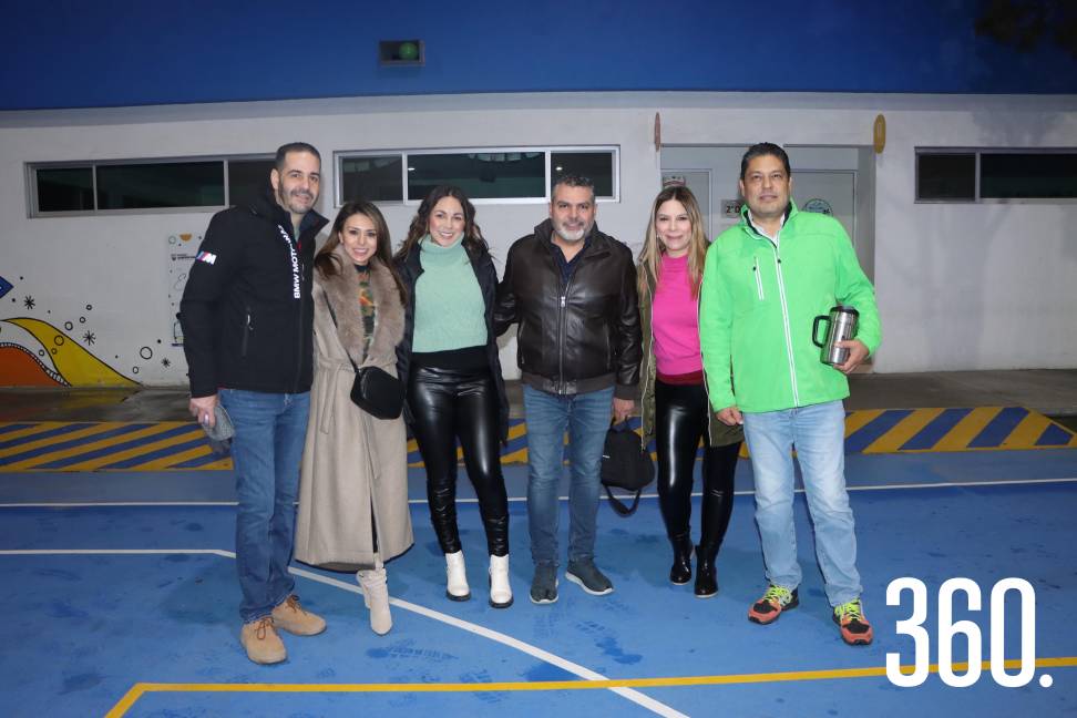 Nareg Hacatoglu, Gaby Carrum, Sandra Pérez, Pablo Abugarade, Gaysi Medina e Iván Cárdenas.