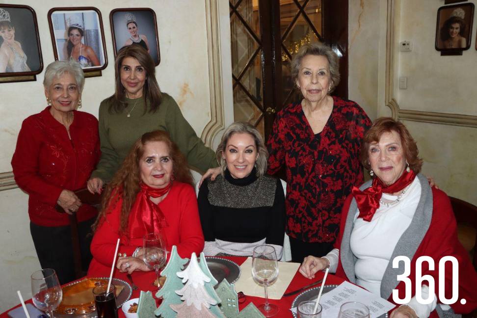 Rosy Guajardo, Griselda Valdés, Sonia Romo, Tere Colunga, Angelica Díaz y Rosa Angélica Garza.