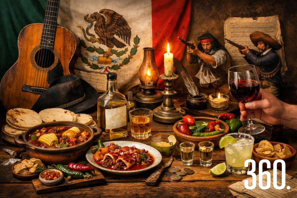 La mesa, la música y la bebida han acompañado al pueblo mexicano desde la Independencia: espacios de gozo, identidad y también de resistencia.