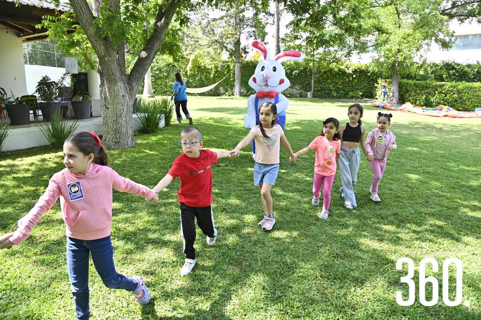 Los niños participaron en diversas actividades de Pascua.