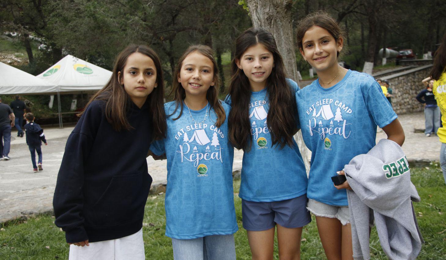 Julia Gil, María Inés González, Emma Verduzco y Regina Ceballos.