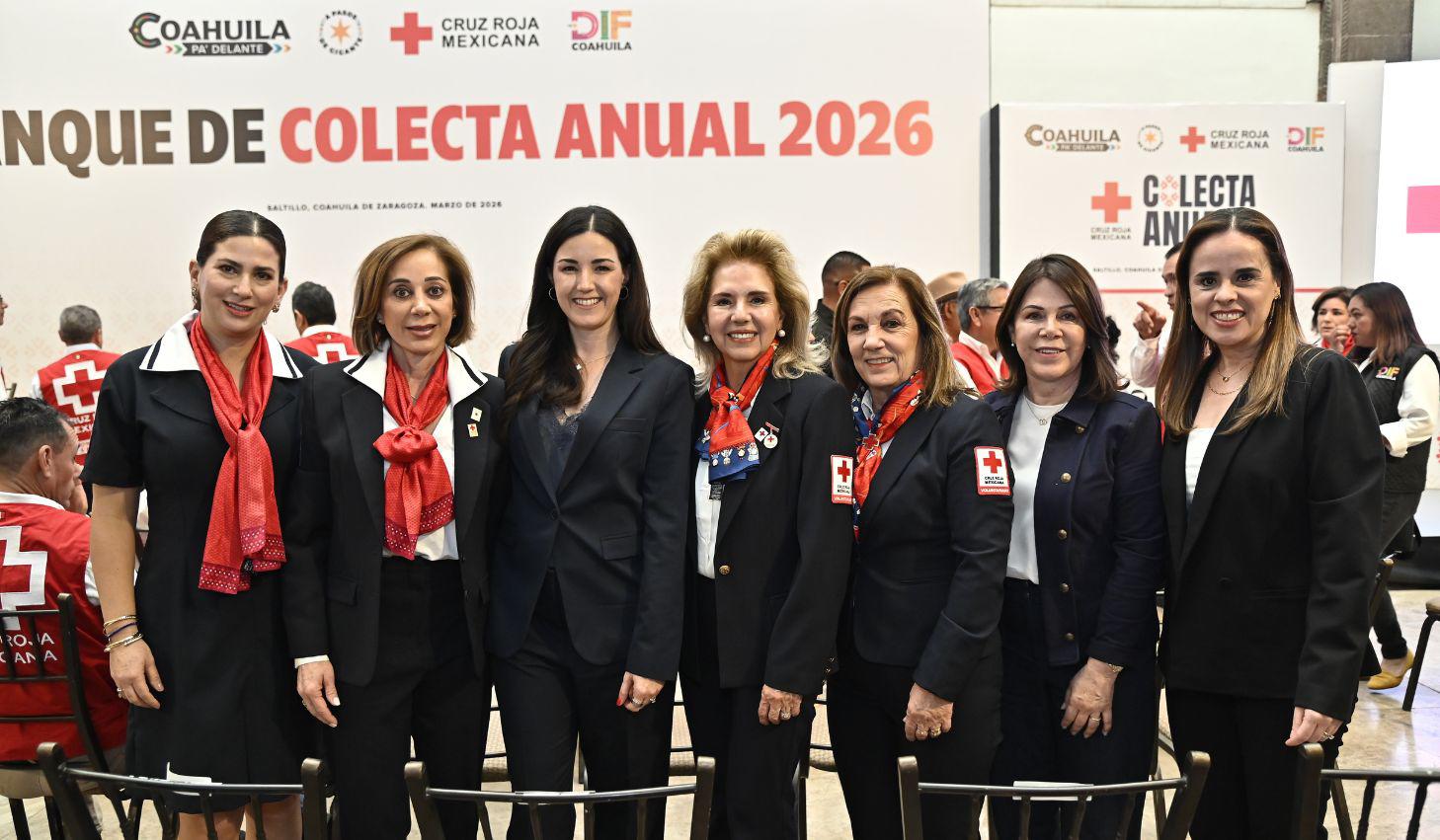 Marcela Recio, Tere Cata del Bosque, Yoyis Pérez, Lucila de Mendoza, Mónica Cepeda, Camila Guajardo y Sandra Cepeda de Bueno.