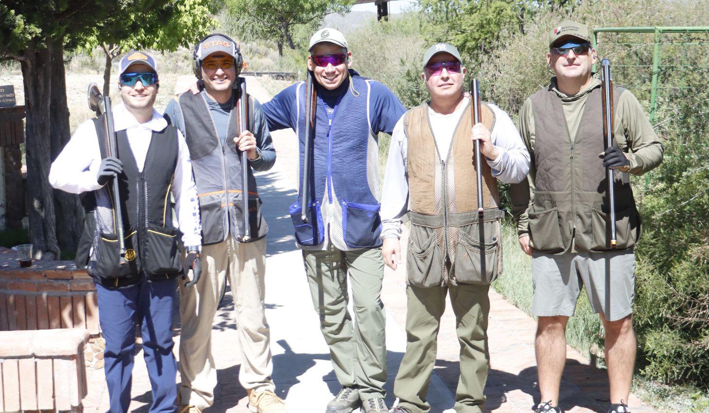 José García, Luis de la Peña, Rafael de la Garza, Franch Valdés y Rodolfo Garza.