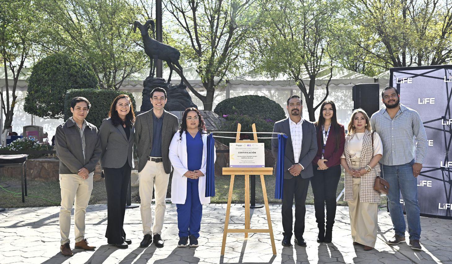 David Reyna, Gladys Guadalupe Ramos, Adrián González, Viridiana Espinoza, José Raymundo Zamarripa, Fernanda Rodríguez, Adela Ortiz y Dr. Jesús Loera González.