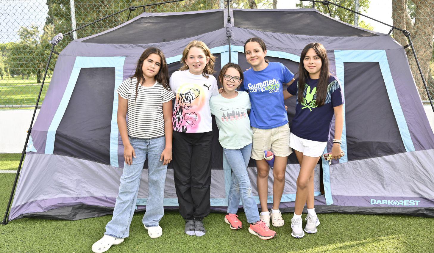 María Guadalupe Oceguera, María Daniela y María Lucía Oyarzábal, Ana Lucía Campos y Sofía Morales.